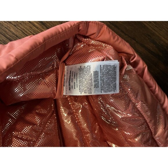NWT Columbia Powder Lite Mid Jacket Omni-Heat Coral Women’s Size Medium $200 - Picture 8 of 9